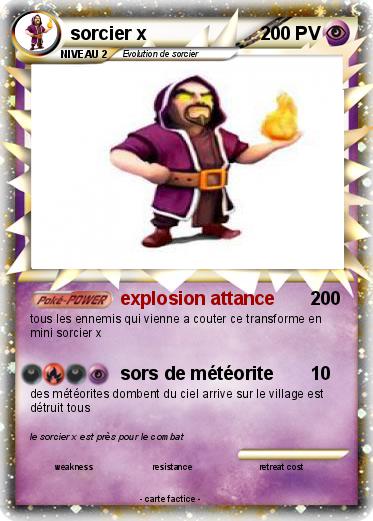 Pokemon sorcier x