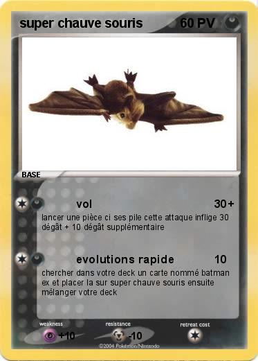 Pokemon super chauve souris