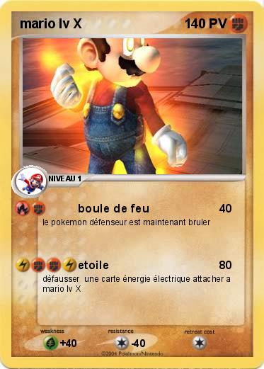 Pokemon mario lv X