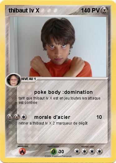 Pokemon thibaut lv X