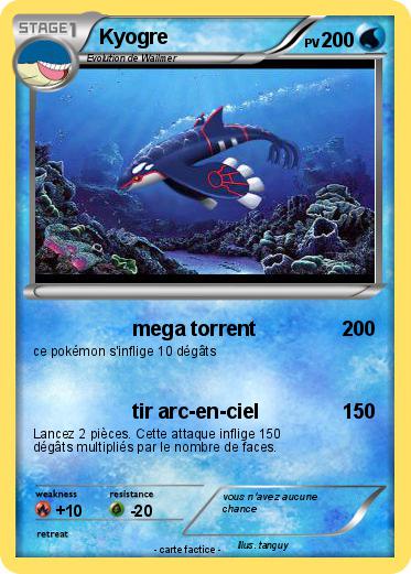 Pokemon Kyogre