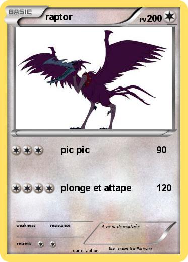 Pokemon raptor