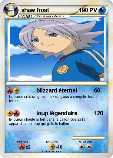 Pokemon shaw frost