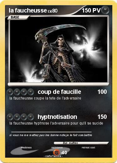 Pokemon la faucheusse
