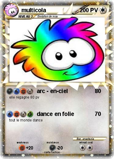 Pokemon multicola
