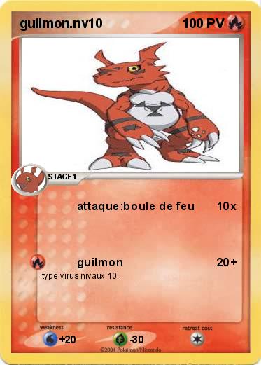 Pokemon guilmon.nv10