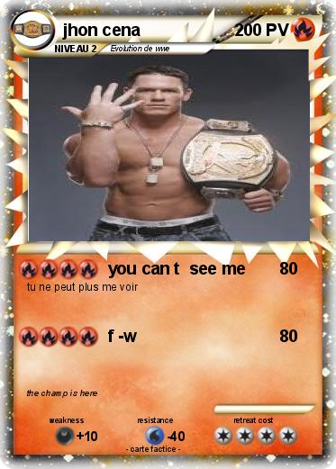 Pokemon jhon cena