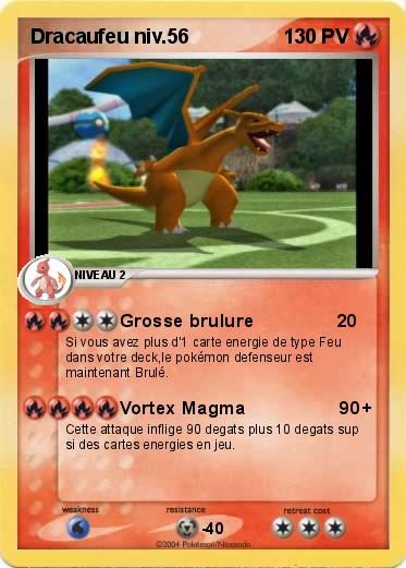 Pokemon Dracaufeu niv.56