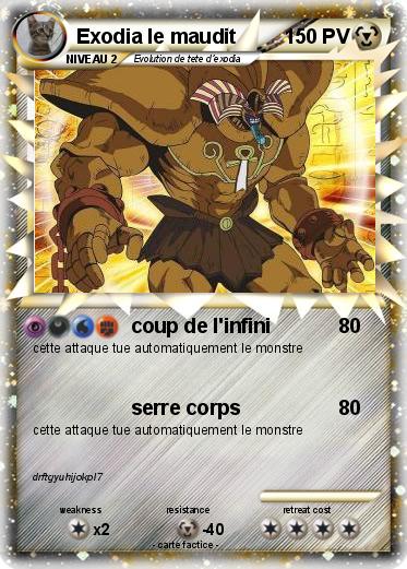 Pokemon Exodia le maudit