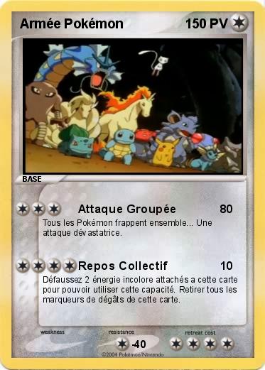 Pokemon Armée Pokémon