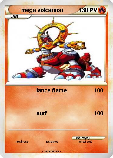 Pokemon méga volcanion