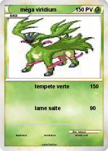Pokemon méga viridium