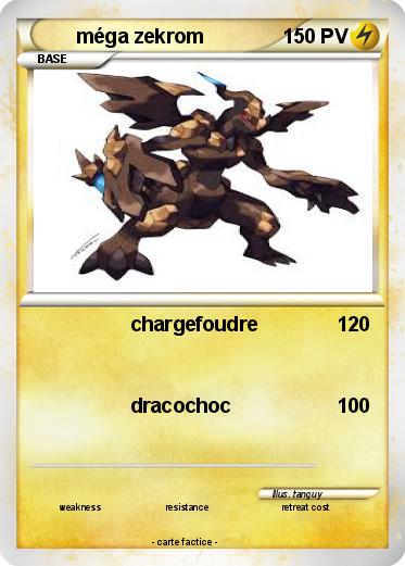 Pokemon méga zekrom