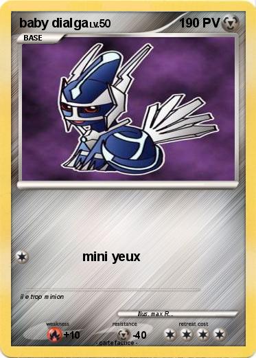 Pokemon baby dialga