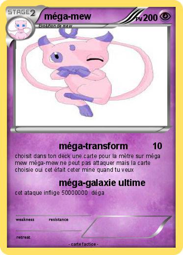 Pokemon méga-mew
