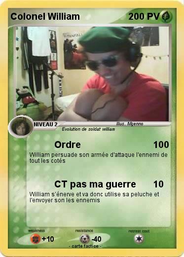Pokemon Colonel William