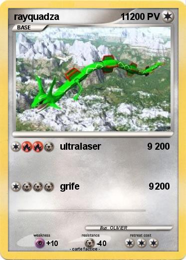 Pokemon rayquadza                        11
