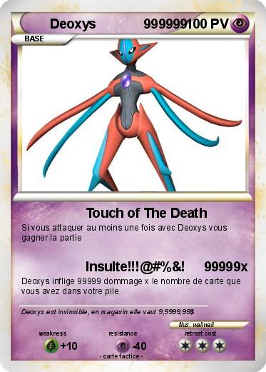 Pokemon Deoxys             999999
