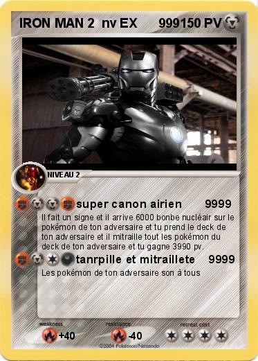 Pokemon IRON MAN 2  nv EX      999