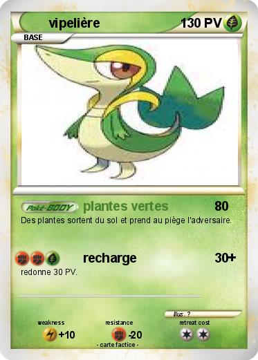 Pokemon vipelière
