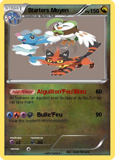Pokemon Starters Moyen