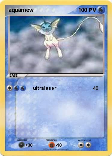 Pokemon aquamew