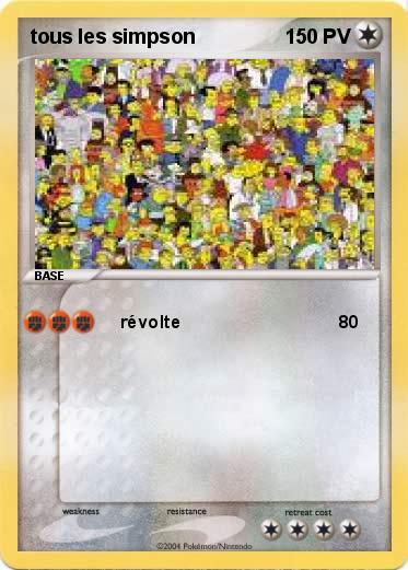 Pokemon tous les simpson