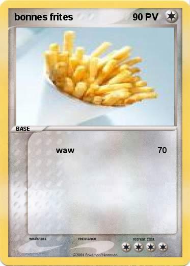 Pokemon bonnes frites