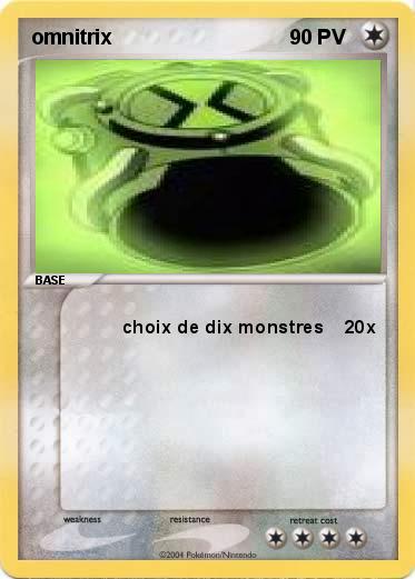 Pokemon omnitrix