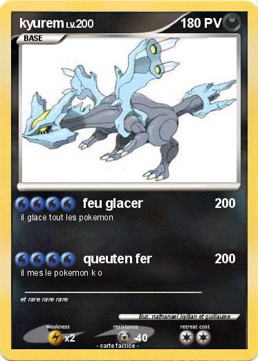 Pokemon kyurem