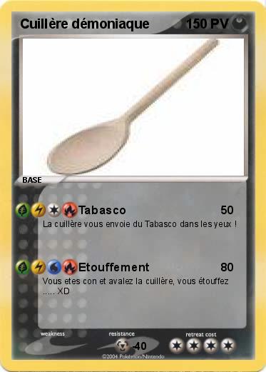 Pokemon Cuillère démoniaque