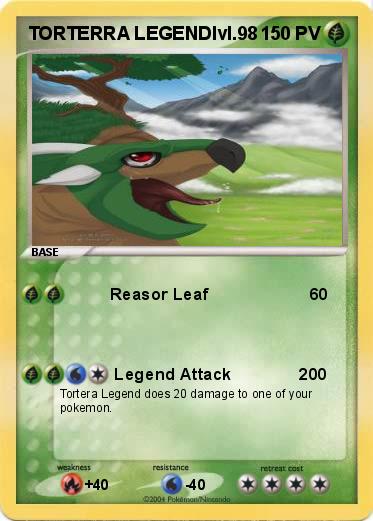 Pokemon TORTERRA LEGENDlvl.98