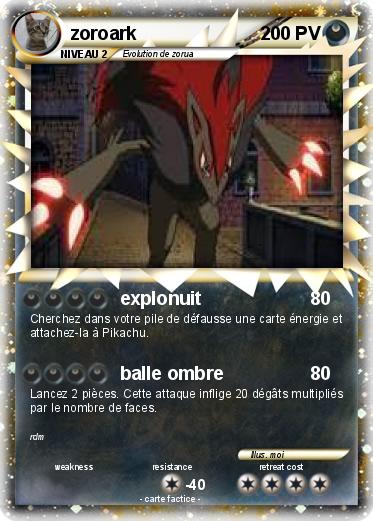 Pokemon zoroark