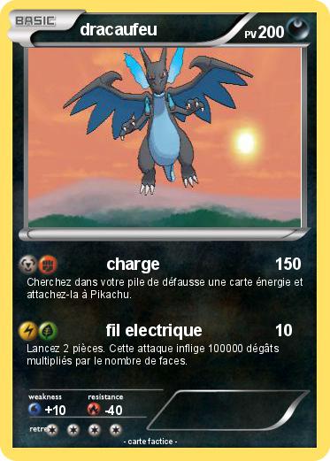 Pokemon dracaufeu