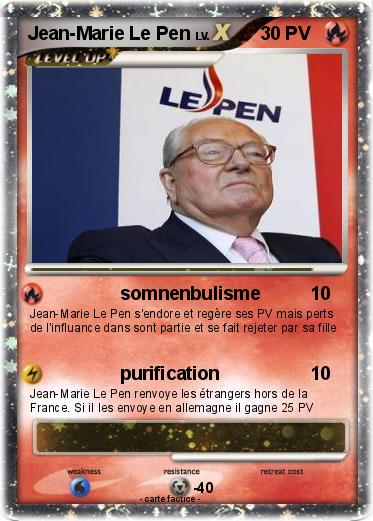 Pokemon Jean-Marie Le Pen