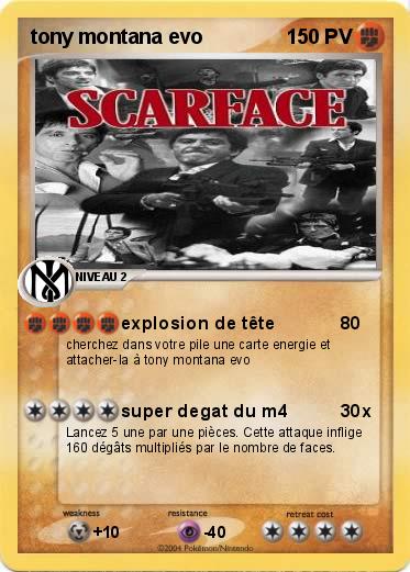 Pokemon tony montana evo