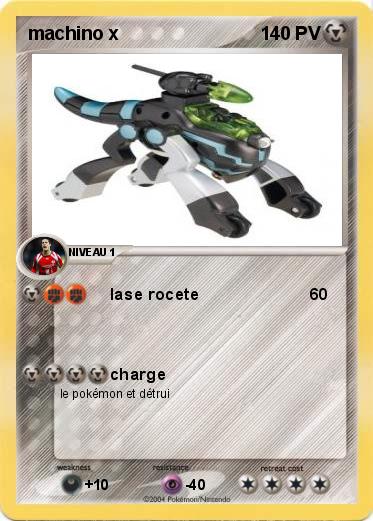 Pokemon machino x