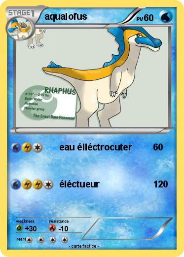 Pokemon aqualofus