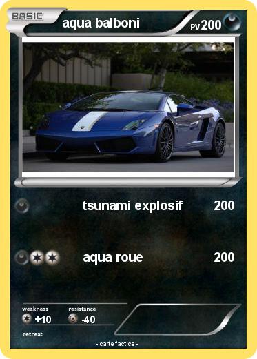 Pokemon aqua balboni