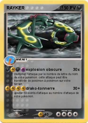 Pokemon RAYKER