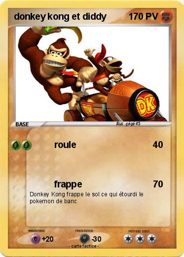 Pokemon donkey kong et diddy