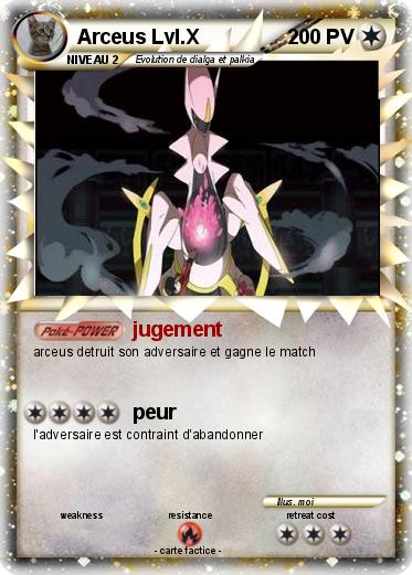 Pokemon Arceus Lvl.X