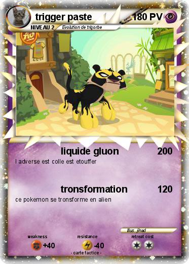 Pokemon trigger paste