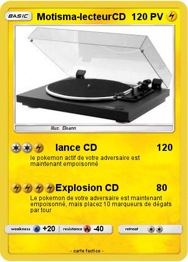 Pokemon Motisma-lecteurCD