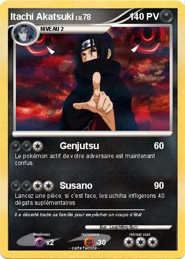 Pokemon Itachi Akatsuki