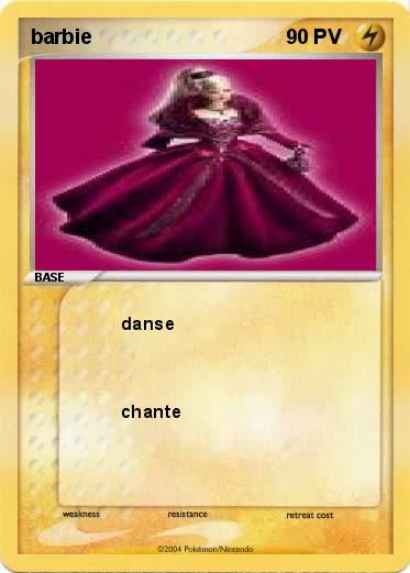 Pokemon barbie