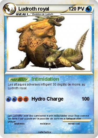 Pokemon Ludroth royal