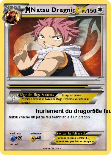 Pokemon Natsu Dragnir
