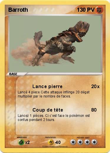 Pokemon Barroth