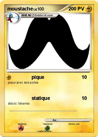 Pokemon moustache